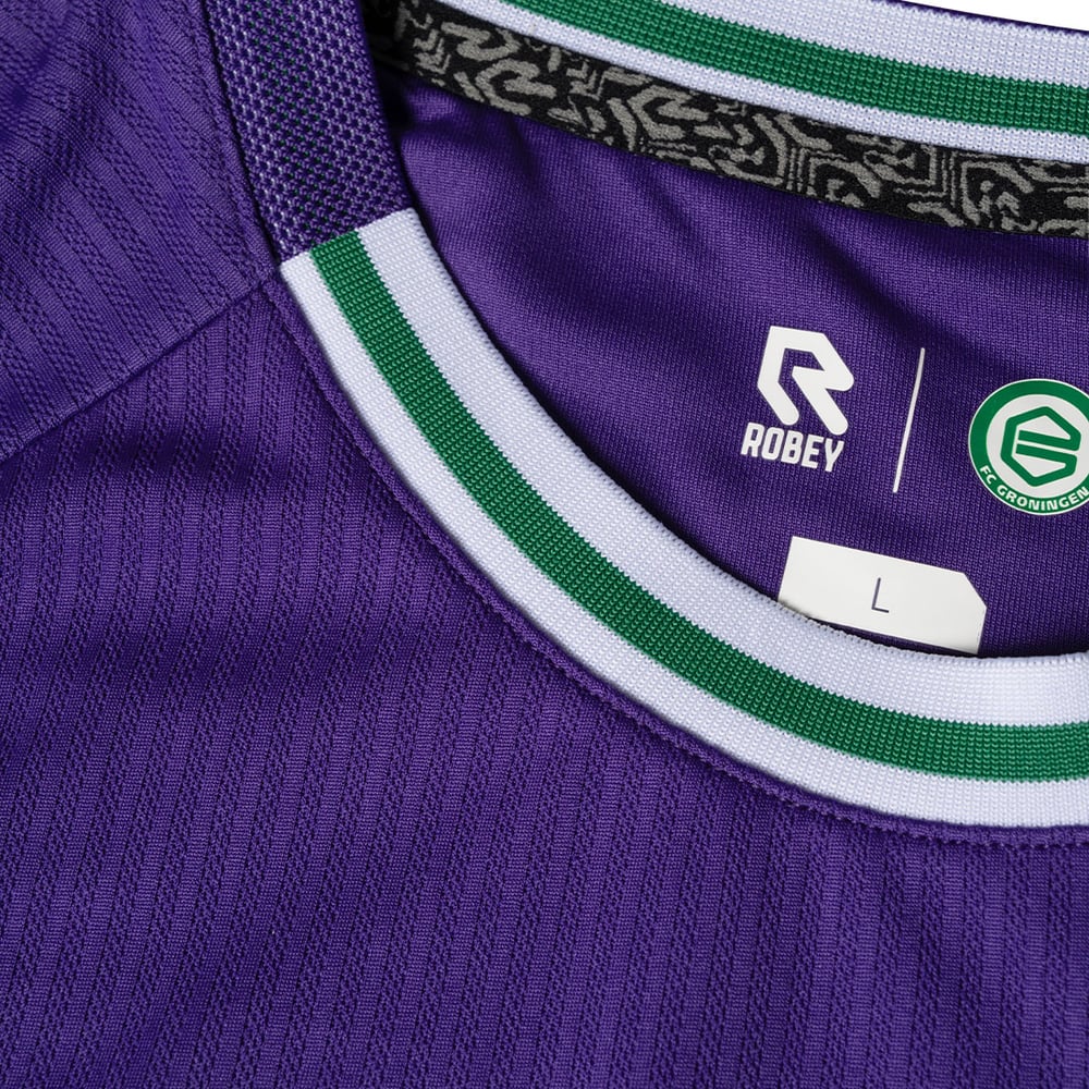 Kit de visitante FC Groningen 2026/27 para niño