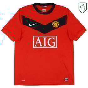Men's Manchester United 2009/10 Home Retro Shirt Rooney #10