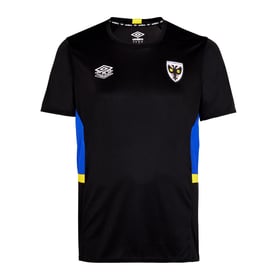 Herren AFC Wimbledon 2024/25 Drittes Authentisches Training Shirt - Schwarz