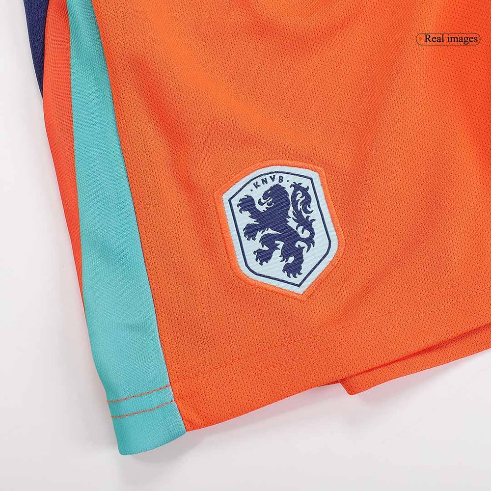 Kinder Niederlande Heimtrikot+Kurze Hosen EURO 2024