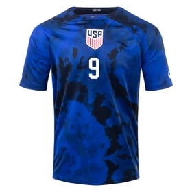 Ricardo Pepi #9 USMNT Auswärtstrikot Weltmeisterschaft 2022