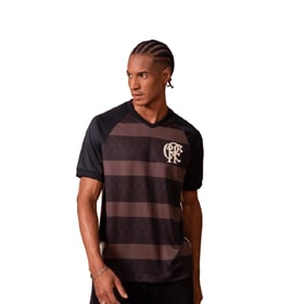 Dam Flamengo 2025 Tredje Braziline Diamante Negro Tröja