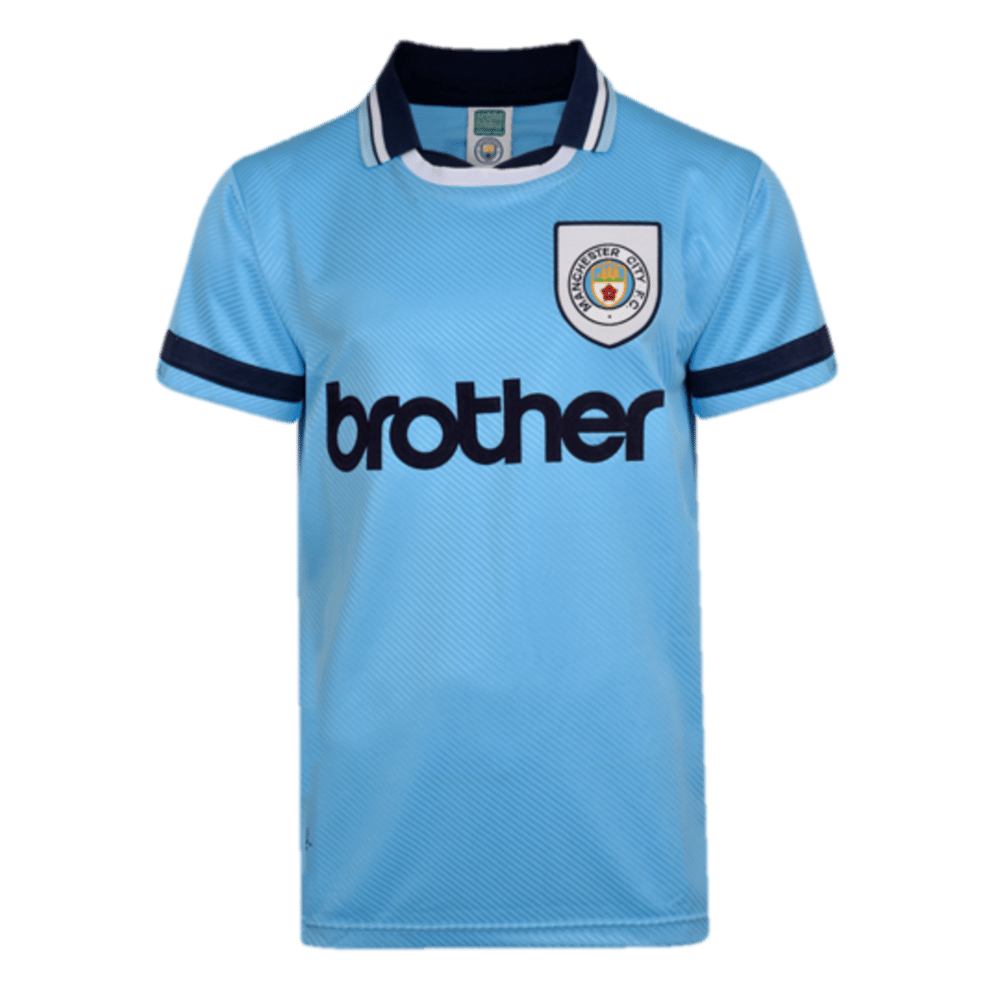 Maillot Rétro Domicile Homme Manchester City 1994