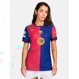 Damen FC Barcelona 2024/25 Heim Authentisches UCL Trikot