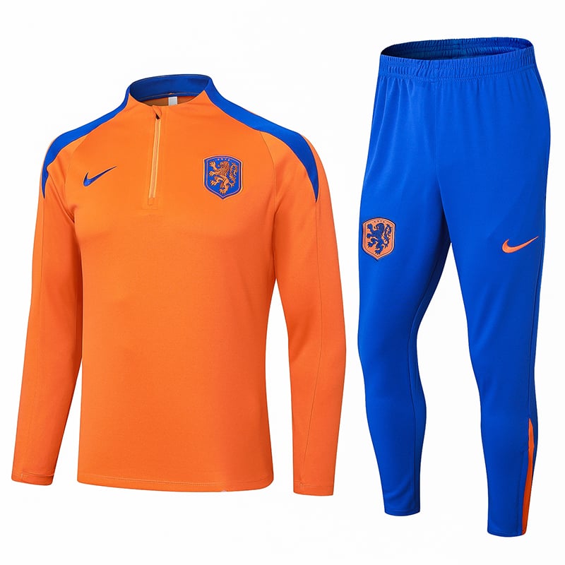 Niederlande Lange Ärmel-Trainingsanzug 2024/25 MEN560