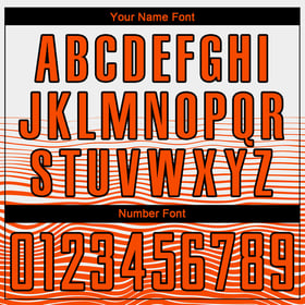 Uniform Line Soccer Custom Sublimation White Orange-Black Gradient Jersey