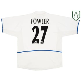 Herren Leeds United 2002/03 Heim Retro Shirt Fowler #27