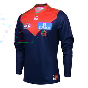 Kid's Melbourne Demons 2024 Home Long Sleeve Guernsey