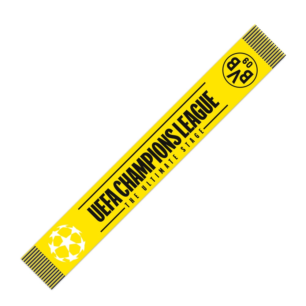 BVB Borussia Dortmund 2025 CL Scarf