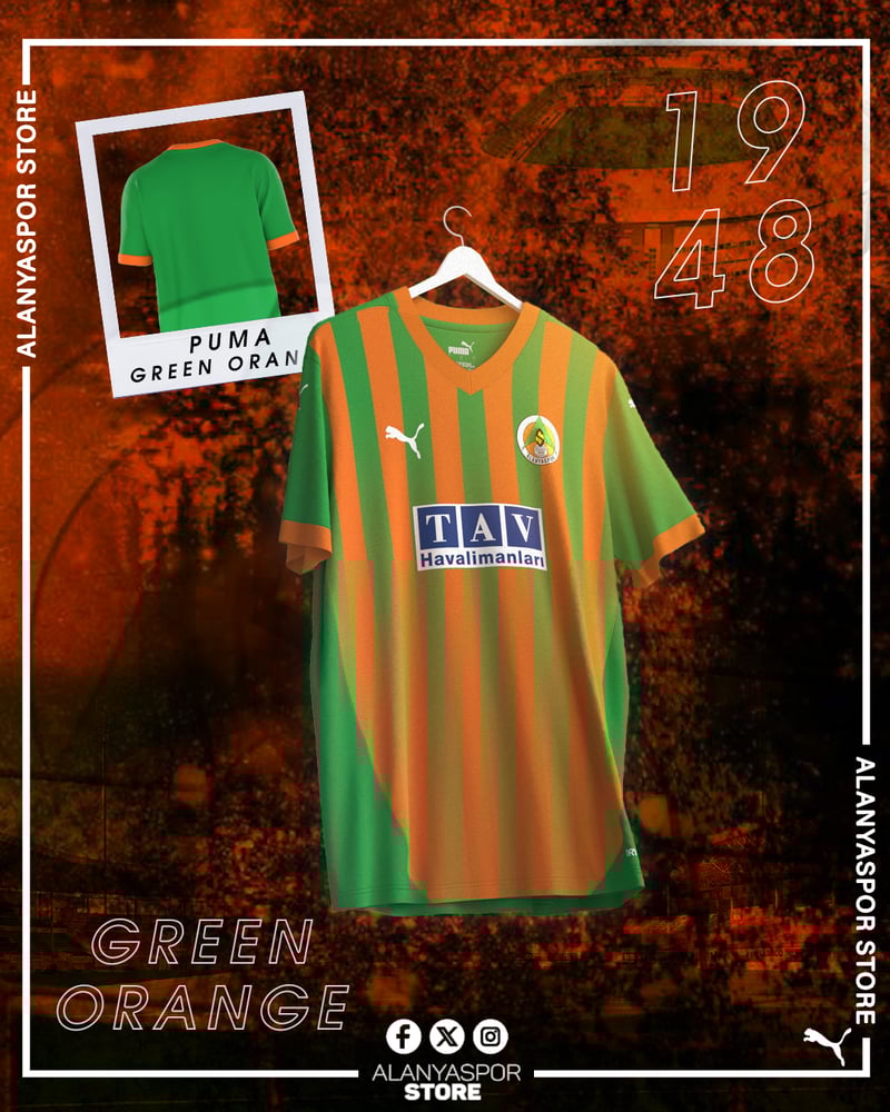 Damen Alanyaspor 2024/25 Auswärtstrikot