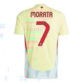 Alvaro Morata #7 Spanien Auswärtstrikot EURO 2024