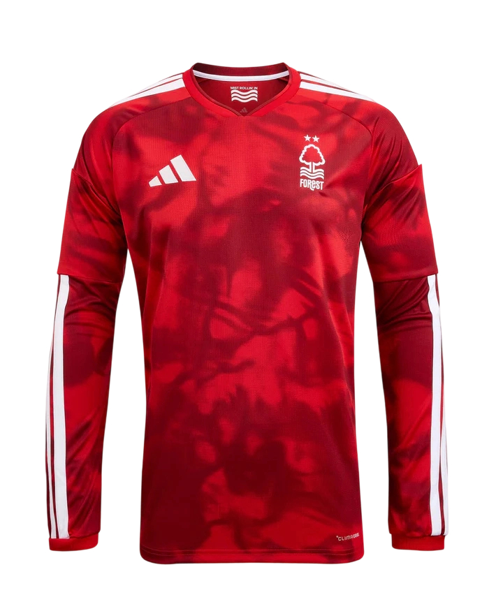 Men's Nottingham Forest 2026/27 Home Long Sleeve Shirt