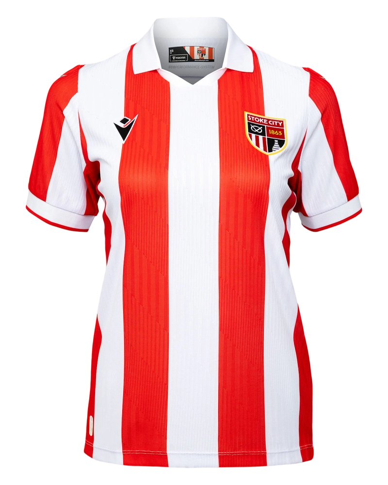Maglia Home Stoke City 2026/27 Senza Sponsor Donna