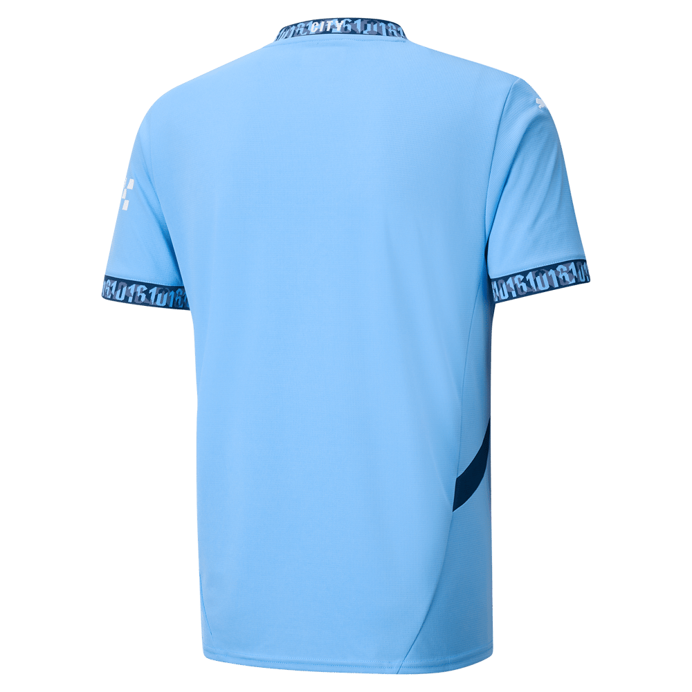 Men's Manchester City 2024/25 Home Long Sleeved Shirt