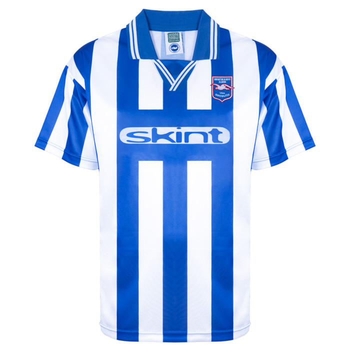 Herren Brighton & Hove Albion 1999 Heim Retro Trikot