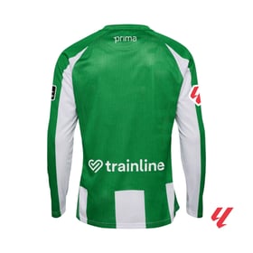 Damen Real Betis 2025/26 Heimtrikot mit langen Ärmeln