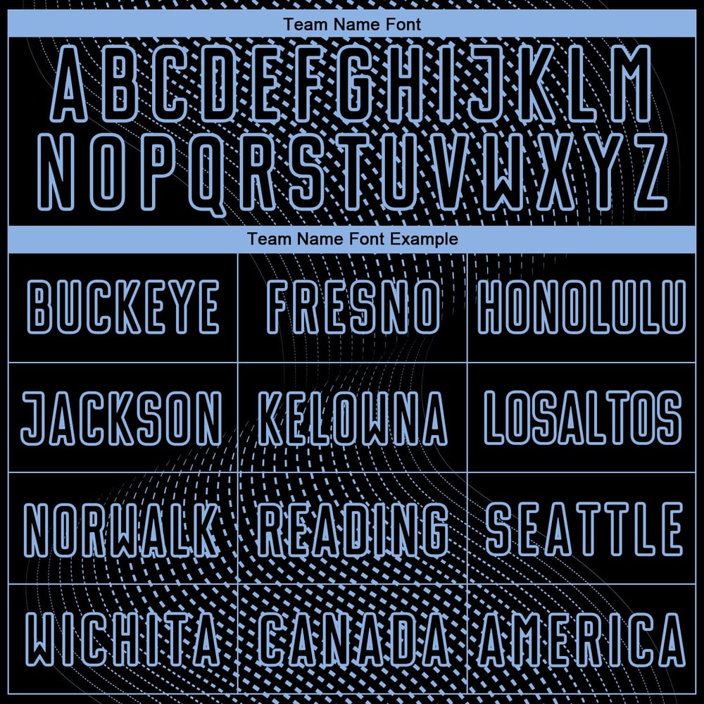 Blue Lines Jersey Geometric Uniform Soccer Light Sublimation Black Custom