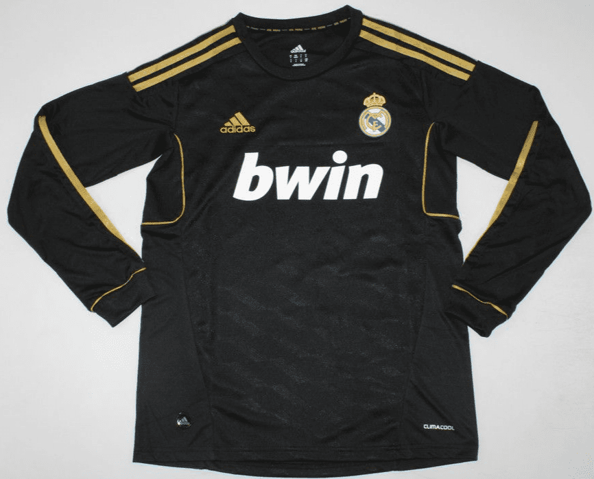 Real Madrid 2011/12 Auswärtstrikot Langarm