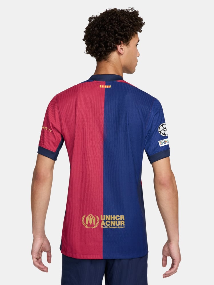 Herren FC Barcelona 2024/25 Heim Authentisches UCL Trikot