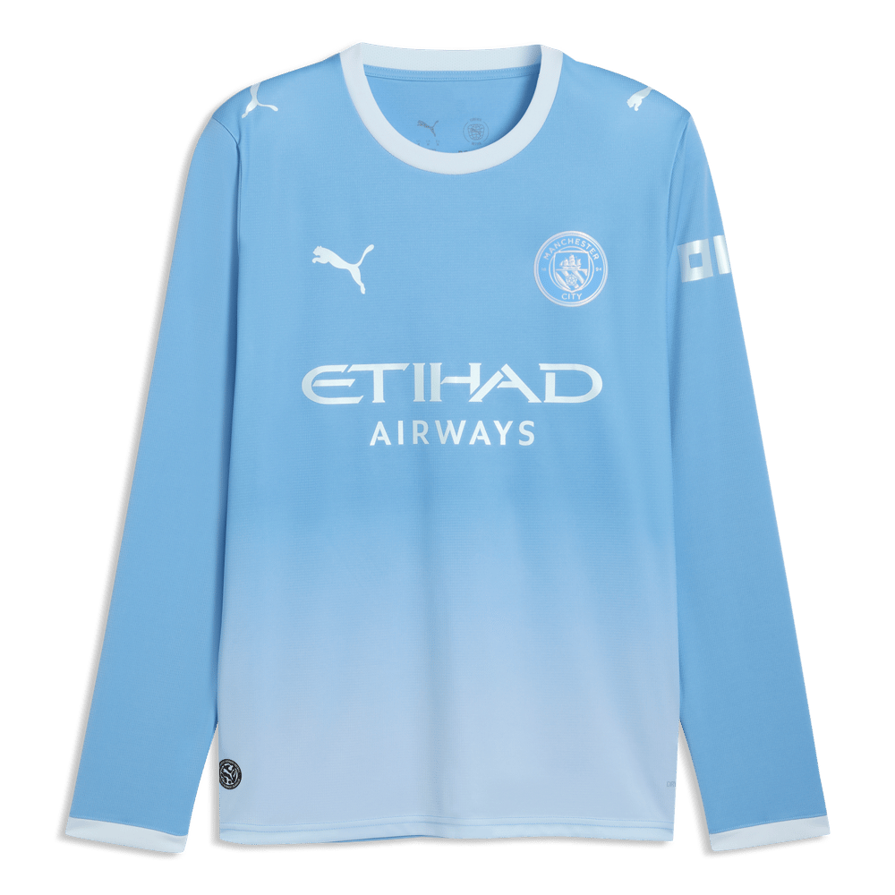Maillot Manchester City 2026/27 Domicile Manches Longues Enfant