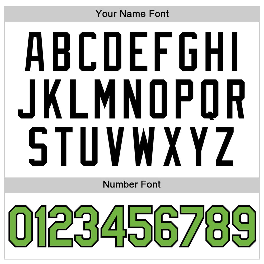 Jersey Custom Baseball Sleeveless Authentic White Green-Black Neon