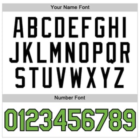 Jersey Custom Baseball Sleeveless Authentic White Green-Black Neon