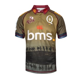 Kid's Queensland Reds 2025 Anzac Shirt