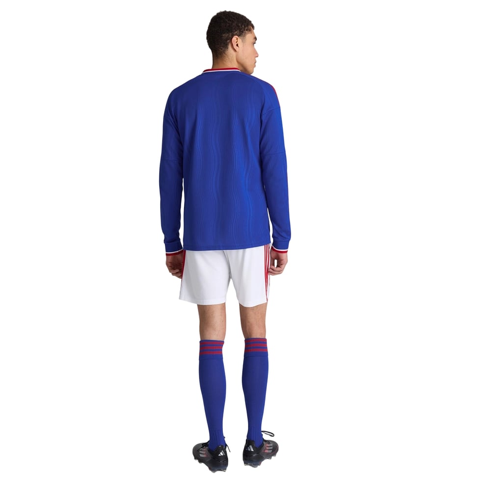 Short Extérieur Manchester United 2026/27 Blanc Enfant