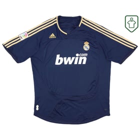 Herren Real Madrid Auswärts-Retro-Trikot 2007/08 Dunkelblau