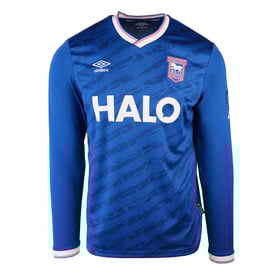 Damen Ipswich Town 2025/26 Heim Langarmtrikot