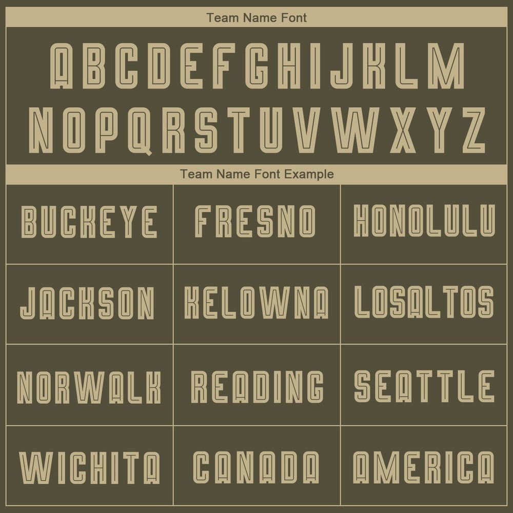 Soccer Service Vegas Sublimation To Uniform Jersey Custom Olive Gold-Camo Salute