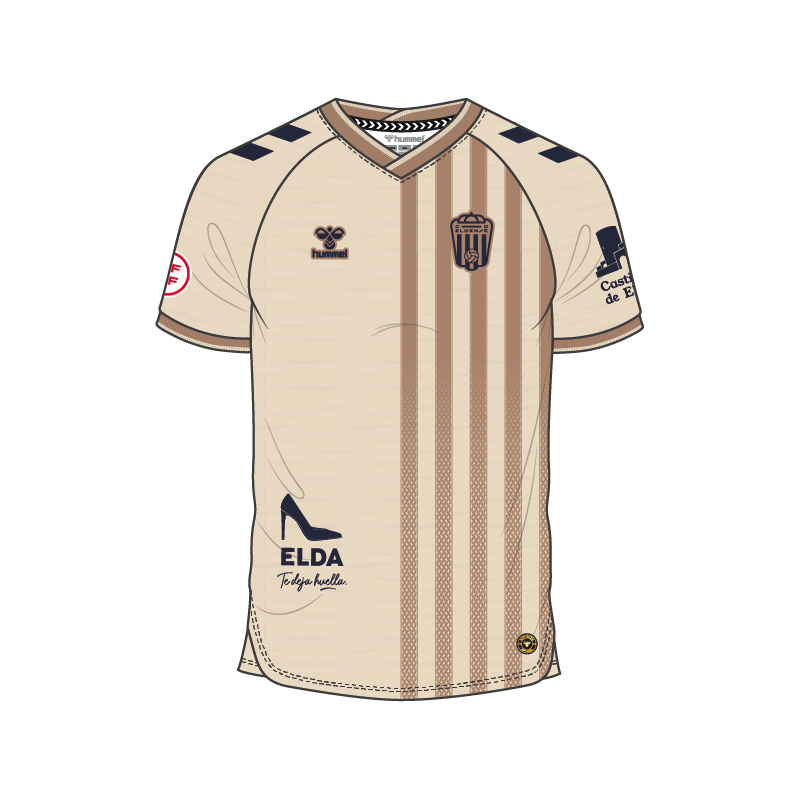 Damen CD Eldense 2025/26 Auswärtstrikot
