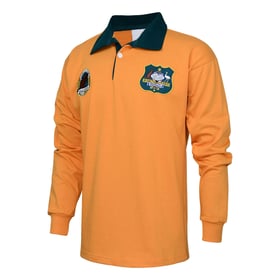 Women's Australian Wallabies 1991 World Cup Heritage Retro Long Sleeve Shirt