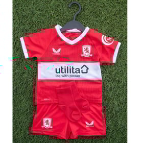 Kid's Middlesbrough 2025/26 Home Kit
