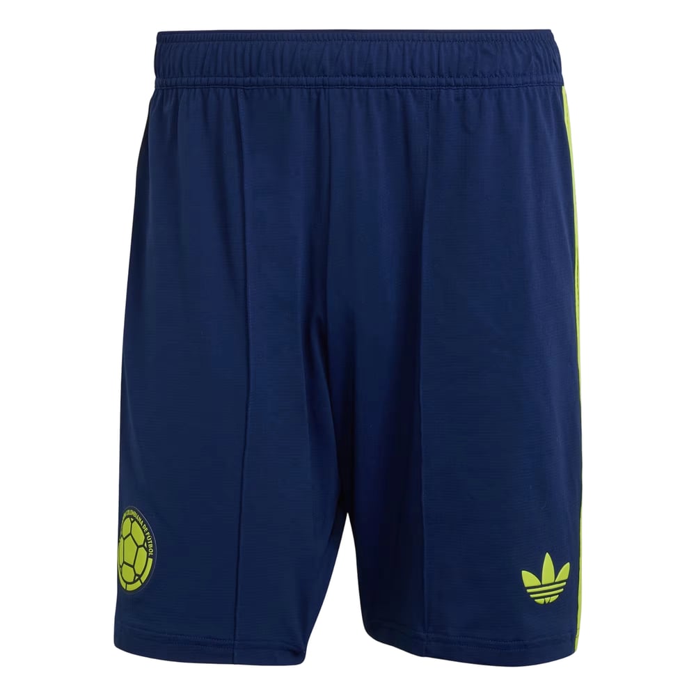 Shorts de visitante Colombia 2026 Copa del Mundo niño