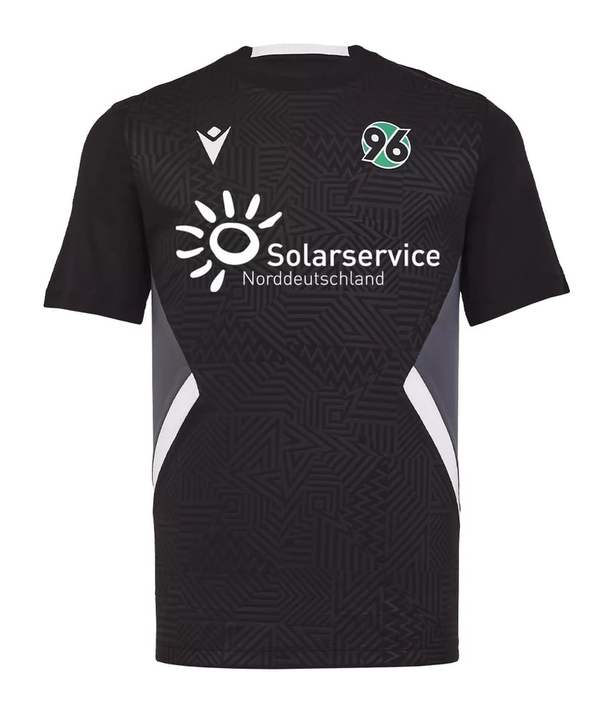 Herren Hannover 96 2024/25 Drittes Authentisches Trainingsshirt - Schwarz