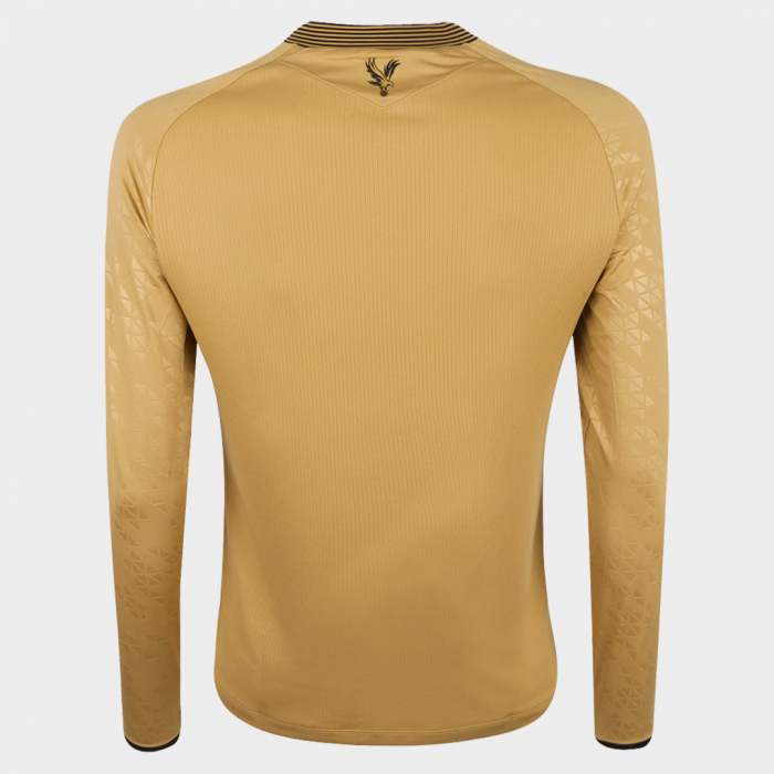 Herren Crystal Palace 2025/26 Drittes Langarm Adler-Gold Trikot