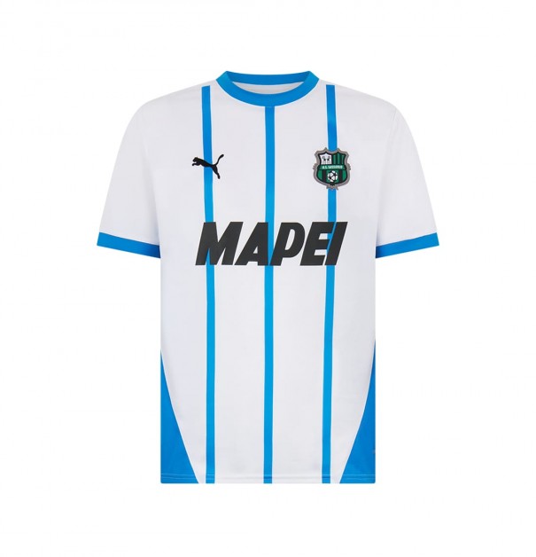 Herren Sassuolo 2024/25 Auswärts Authentisches Shirt