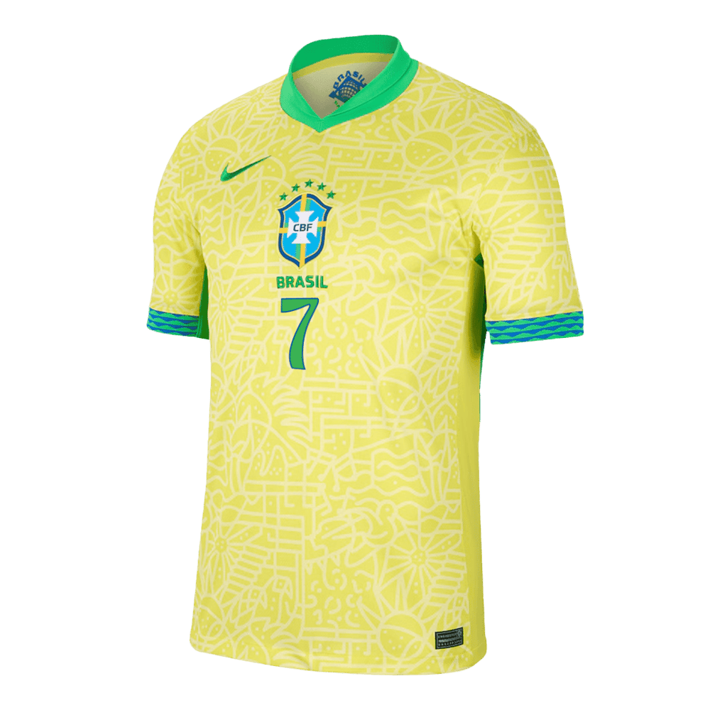 VINI JR. #7 Brasilien Heimtrikot Copa America 2024