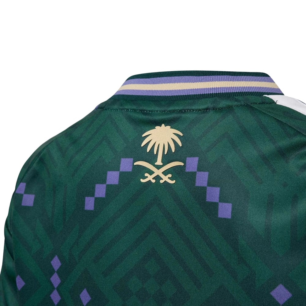 Conjunto local infantil Arabia Saudita 2026 Copa del Mundo