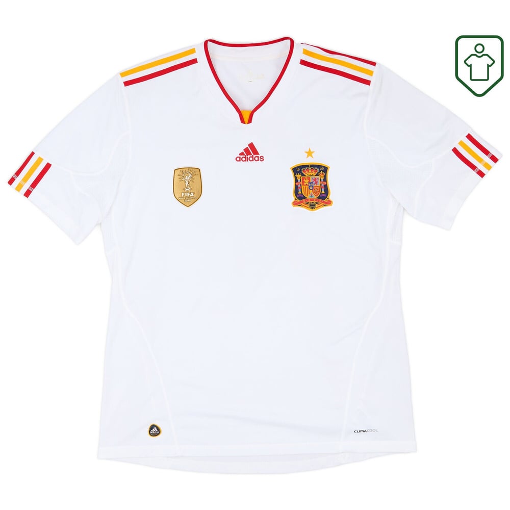 Männer Spanien 2011 Auswärts Retro Shirt