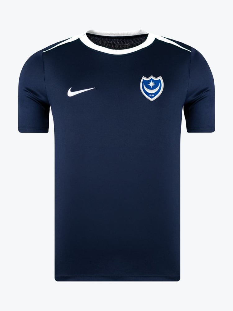 Kind Portsmouth 2024/25 Dritt Authentisches Acadpro Trainingsshirt - Weiß