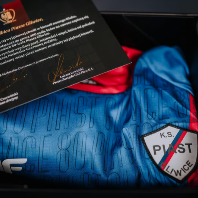 Camiseta de aniversario 2025/26 del Piast Gliwice para hombre