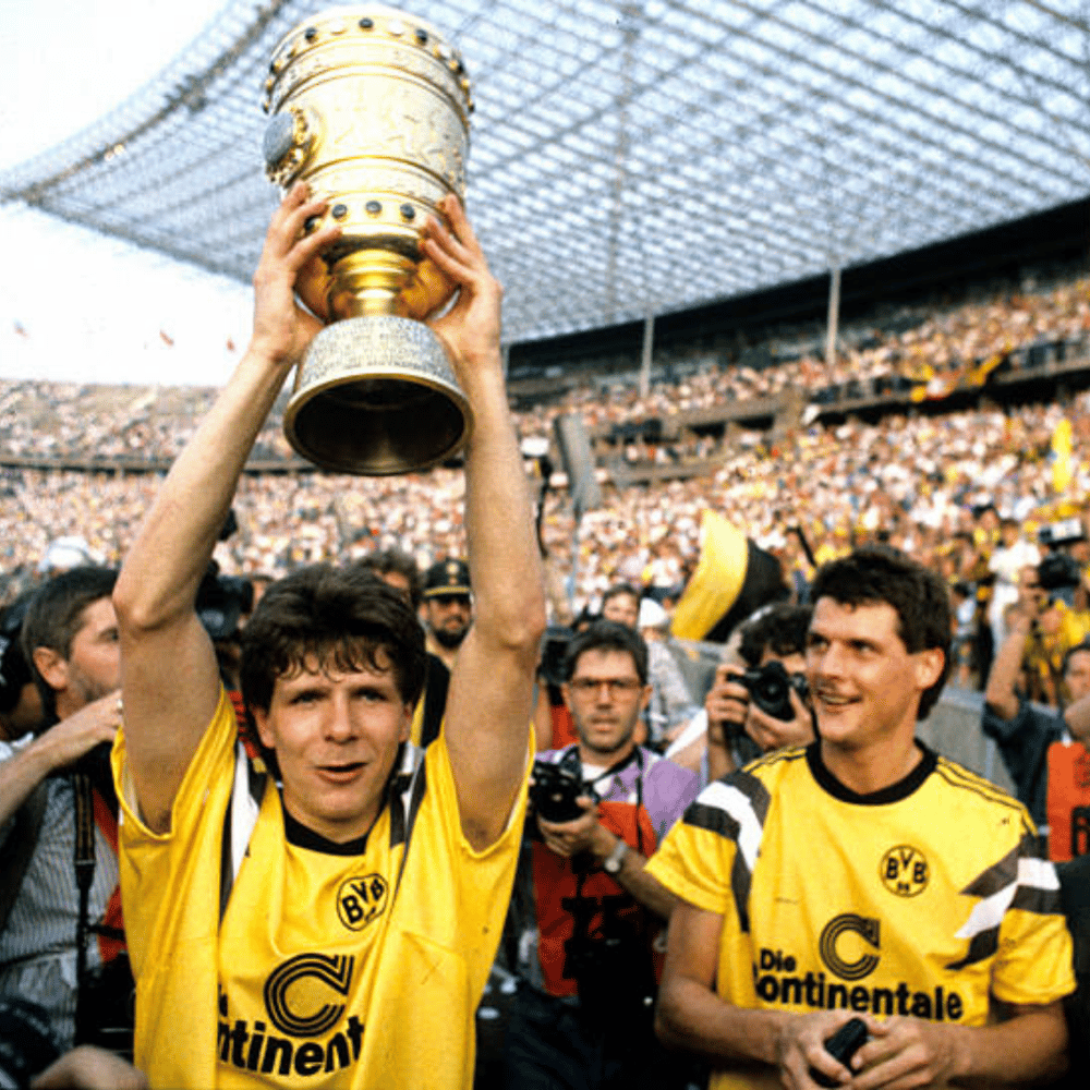 Borussia Dortmund 1988/89 Heim-Pokaltrikot
