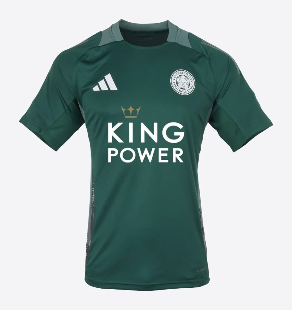 Men's Leicester City 2024/25 Third Authentic Training Shirt - Green