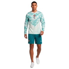 Remera manga larga de visitante Portugal 2026 Copa del Mundo niño