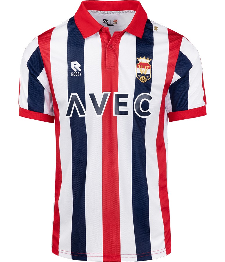 Kinder Willem II 2023/24 Heimtrikot