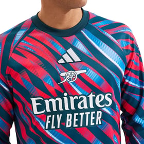 Camiseta Arsenal 2026/27 Pre-Match de Manga Larga de Mujer