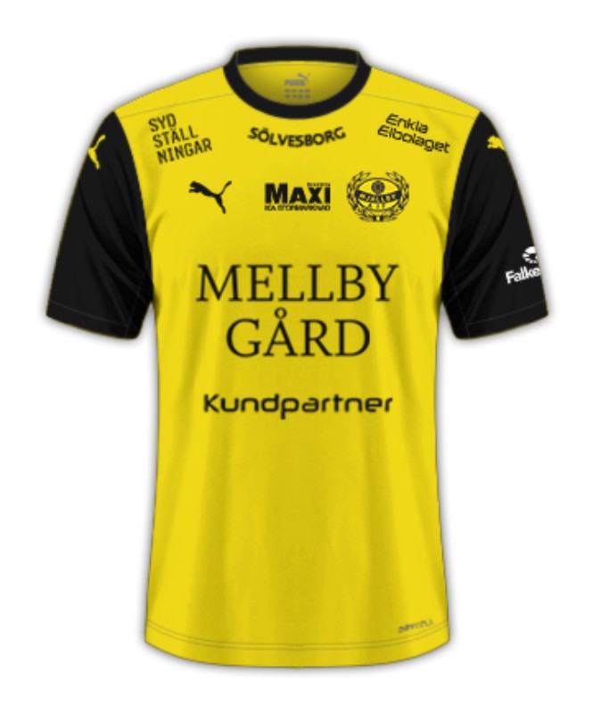 Camisole domicile enfant Mjällby AIF 2024
