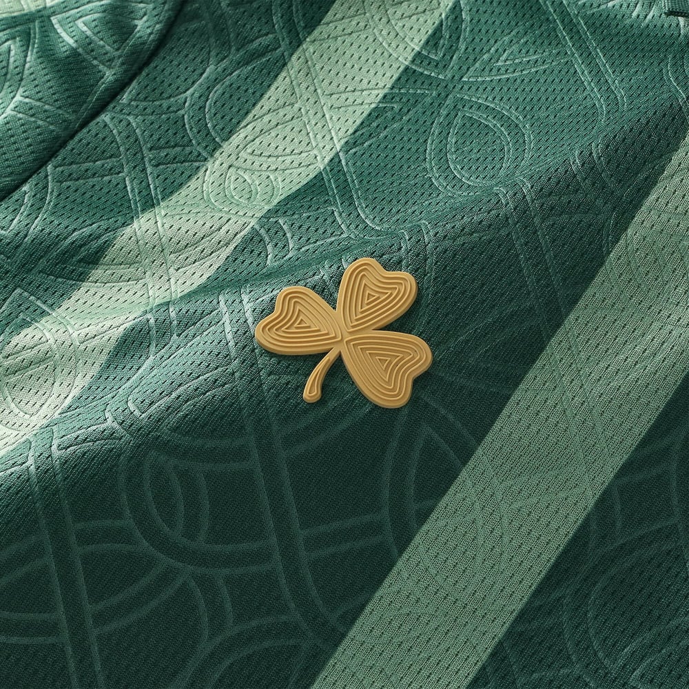 Męska Aston Villa 2025/26 Trzecia Koszulka St Patricks Day